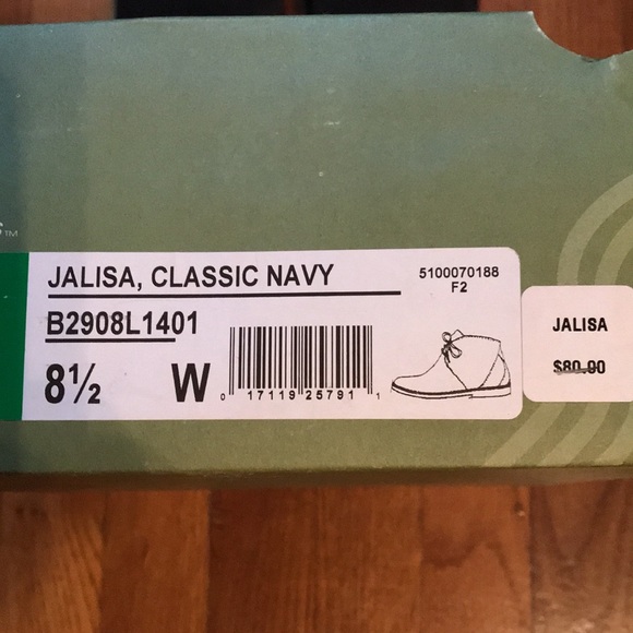 Blue suede lace up boots by Naturalizer - Picture 6 of 6